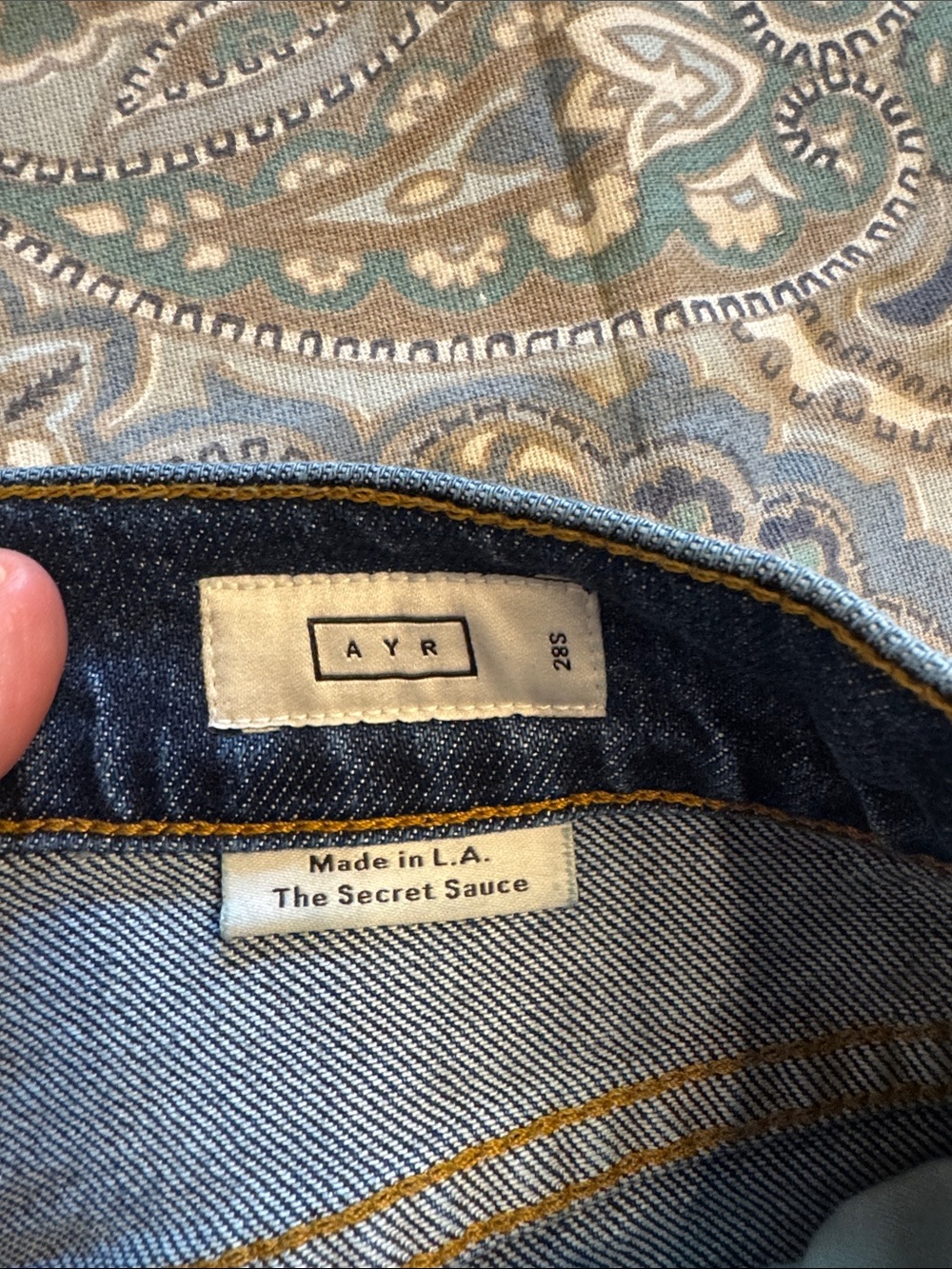 AYR Secret Sauce jeans short - Picture 4 of 4